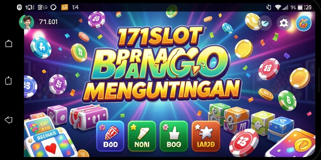Tampilan gameplay menarik dalam 171SLOT Bingo.