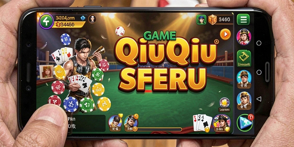Screenshot gameplay 3446 menunjukkan aksi seru permainan QiuQiu.