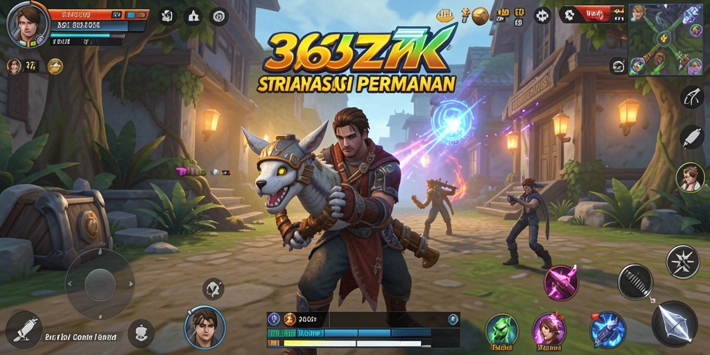 Tampilan grafis menakjubkan dalam gameplay 365ZK yang mendebarkan.