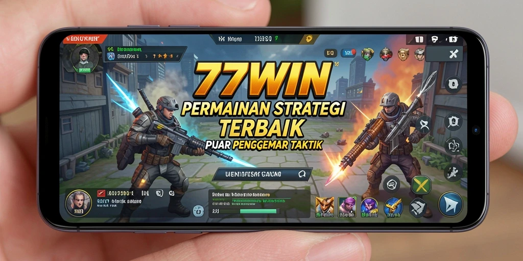 Tampilan gameplay menarik dari 77WIN dengan berbagai strategi.