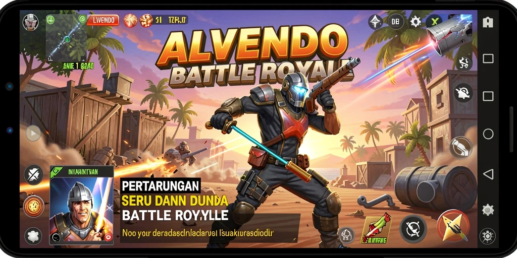 Tampilkan gameplay seru dan strategis di ALVENDO.