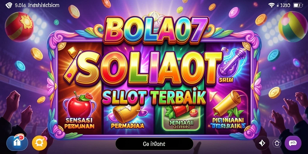 Tampilan gameplay menarik dari BOLA07 dengan grafis slot terbaik.