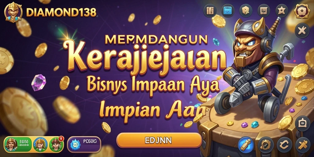 Tampilan gameplay DIAMOND138 yang menarik dan interaktif.