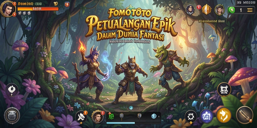 Gameplay seru di dunia petualangan FOMOTOTO.