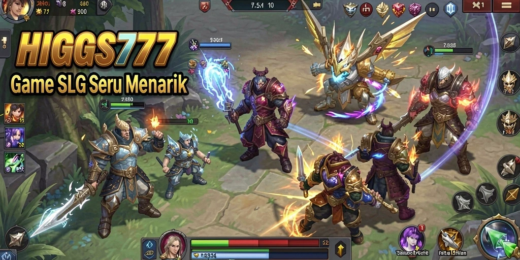 Tampilan gameplay HIGGS777 yang menarik dan penuh strategi.