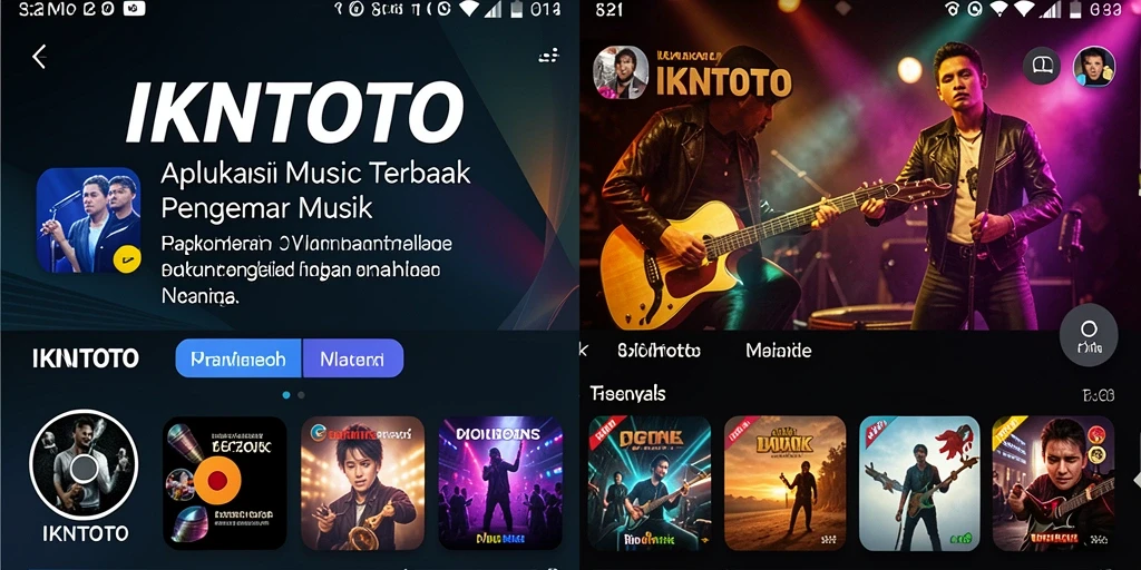 Tampilan gameplay dari aplikasi IKNTOTO menampilkan interaksi musik yang menyenangkan.