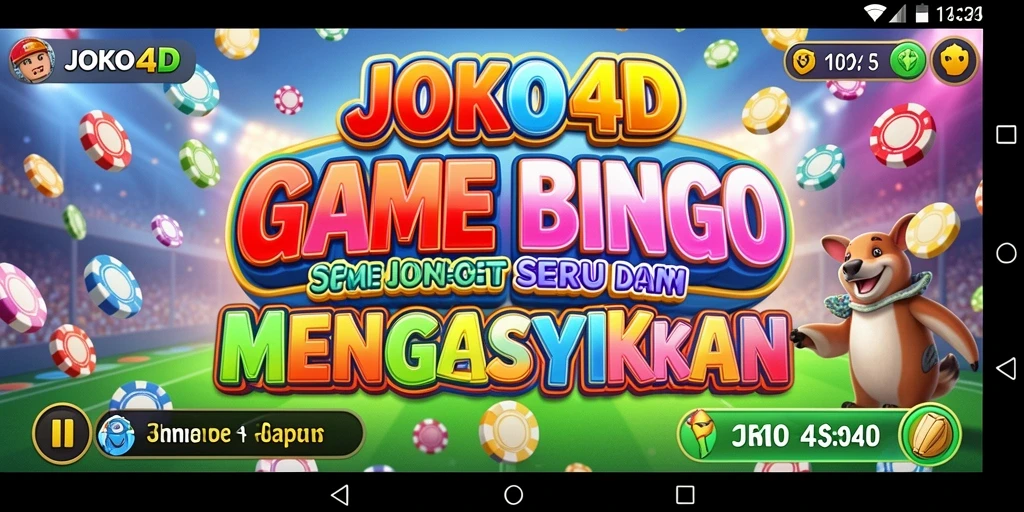 Tampilan gameplay seru di JOKO4D Bingo.
