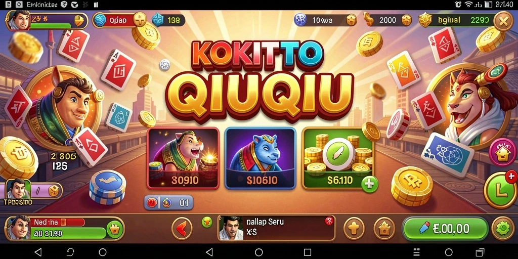 Tampilan gameplay KOKITOTO yang seru dan menegangkan.
