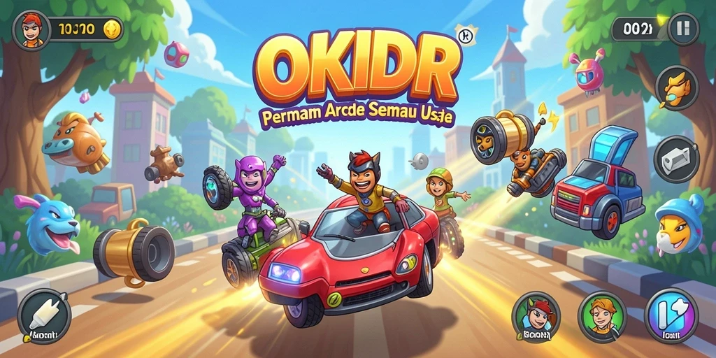 Screenshot gameplay <strong>OKIDR</strong> menampilkan aksi seru dan tantangan menarik.