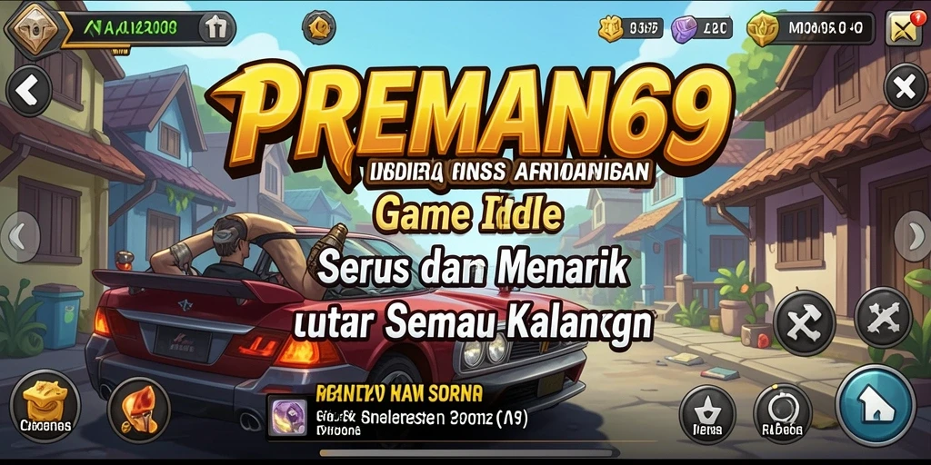 Tampilan gameplay PREMAN69 yang menarik dan dinamis.