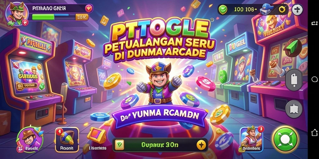 Tampilan gameplay seru PTTOGEL dalam aksi.
