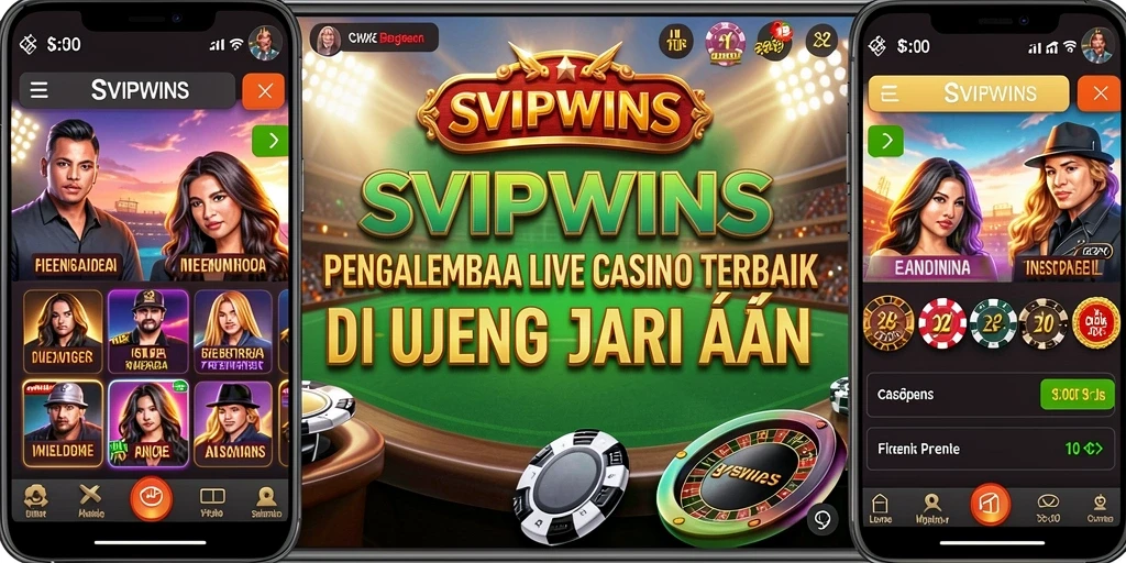Tampilan gameplay Live Casino di SVIPWINS yang menarik dan interaktif.